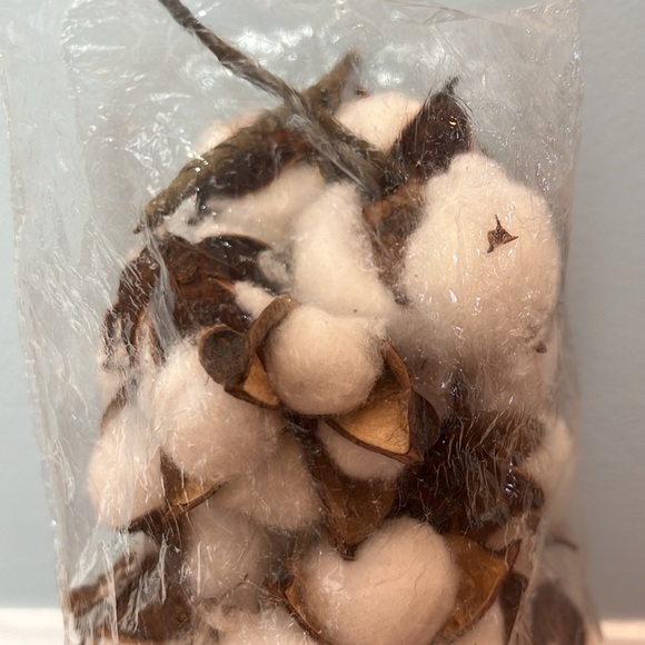 BRAND NEW COTTON BALL PIECES FOR FARMHOUSE HOME DECOR - Picture 8 of 9
